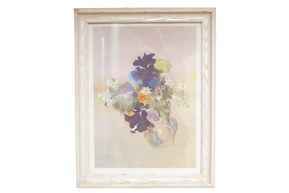 Framed Watercolor Print