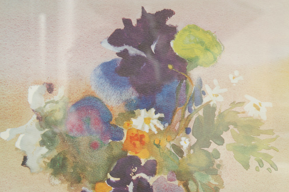 Framed Watercolor Print