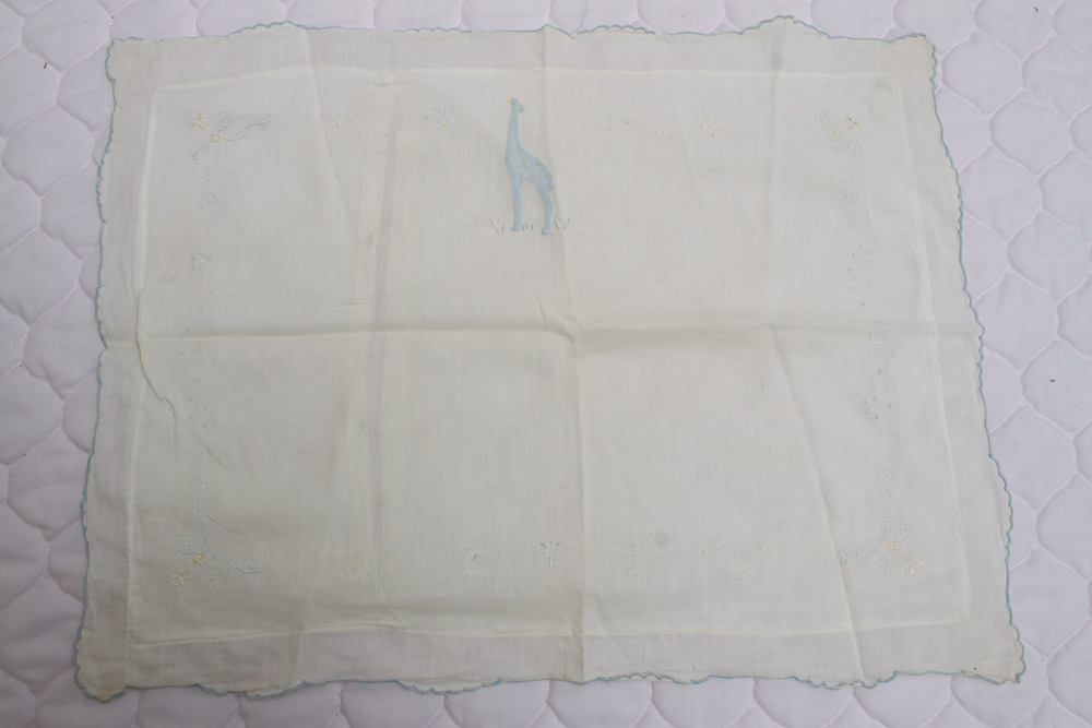 Hand Embroidered Baby Pillow Covers