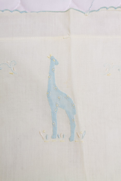 Hand Embroidered Baby Pillow Covers