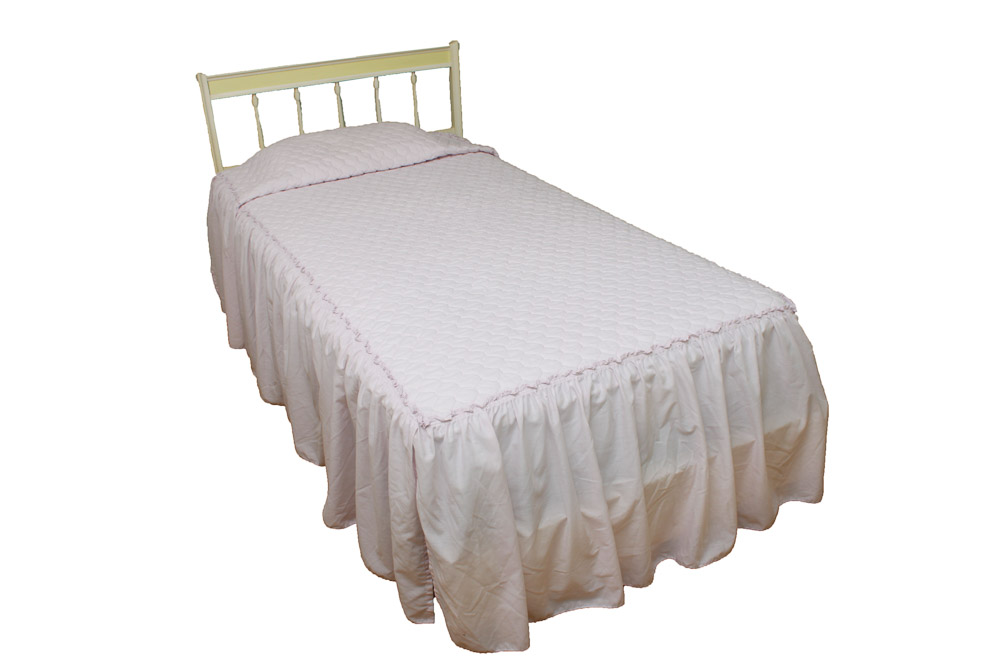 Painted Wood Twin Bed Frame