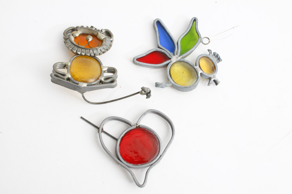 Handmade Stained Glass Ornaments