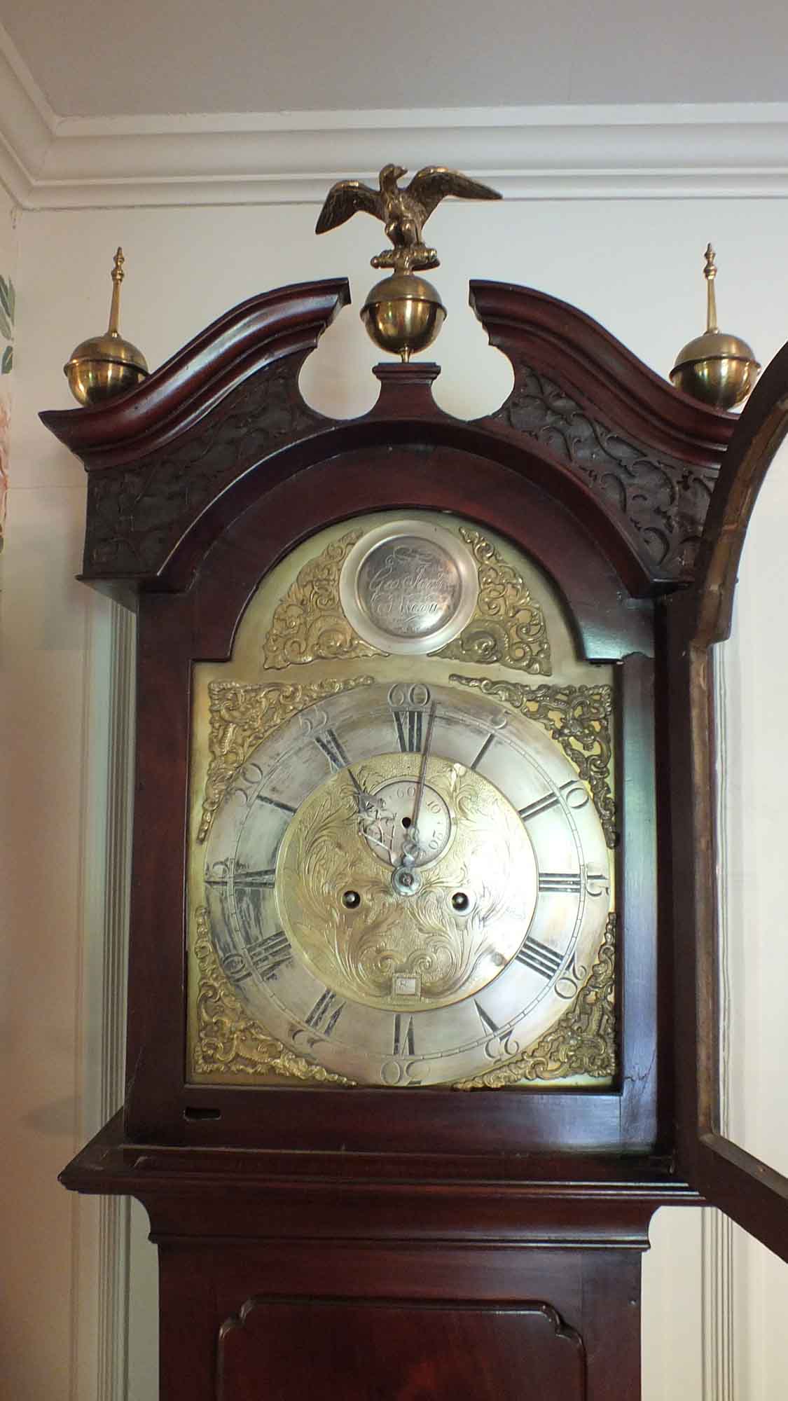 Antique Tall Case Clock from Scotland, Circa 1762