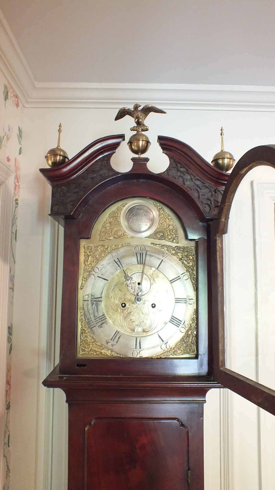 Antique Tall Case Clock from Scotland, Circa 1762