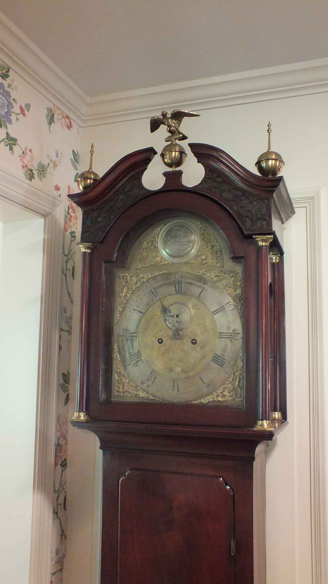 Antique Tall Case Clock from Scotland, Circa 1762