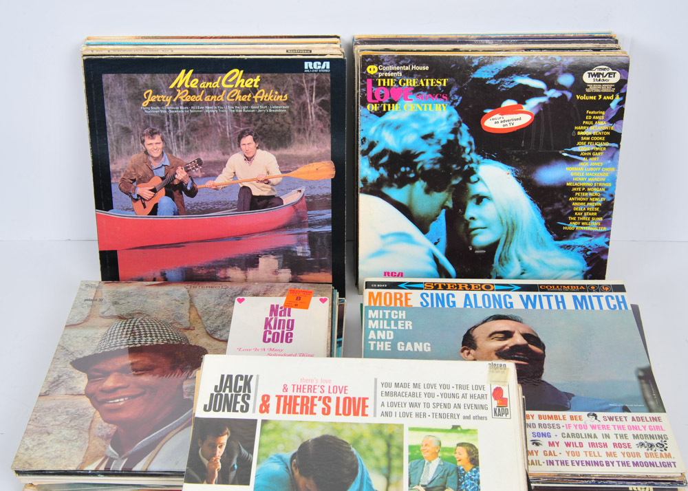 Collection of Country, Vocalist, Jazz and Big Band Records