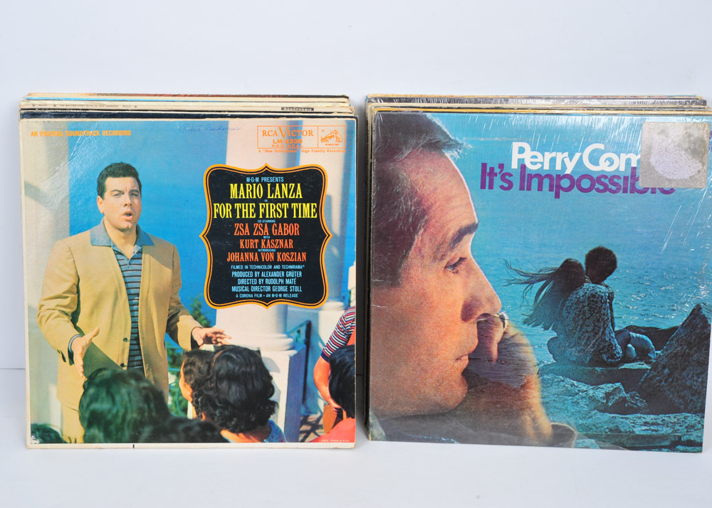 Collection of Country, Vocalist, Jazz and Big Band Records