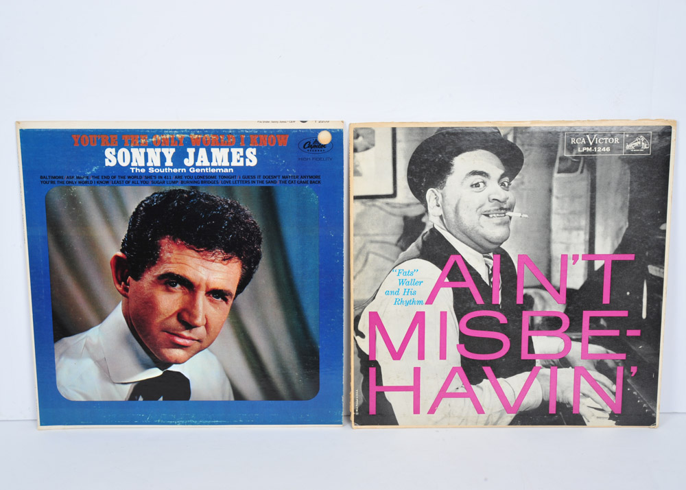 Collection of Country, Vocalist, Jazz and Big Band Records