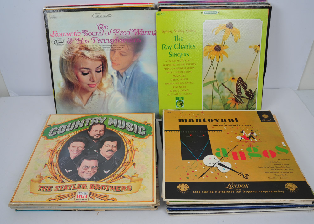 Collection of Vocalist, R&B, Jazz and Country Albums