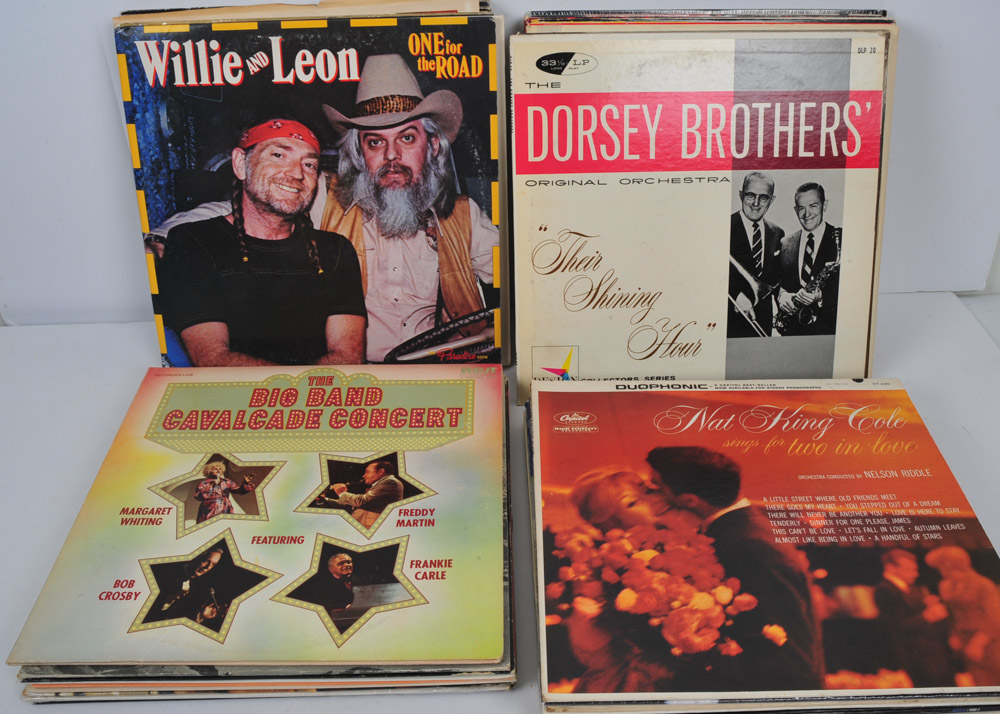 Collection of Country, Jazz, Vocalist Records