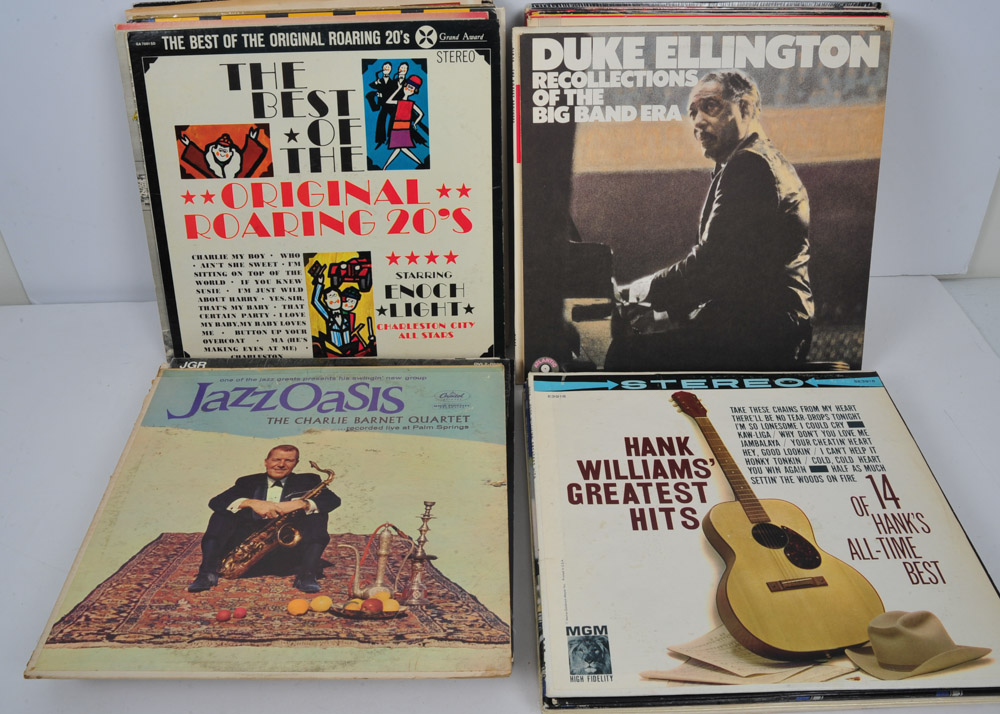 Collection of Country, Jazz, Vocalist Records
