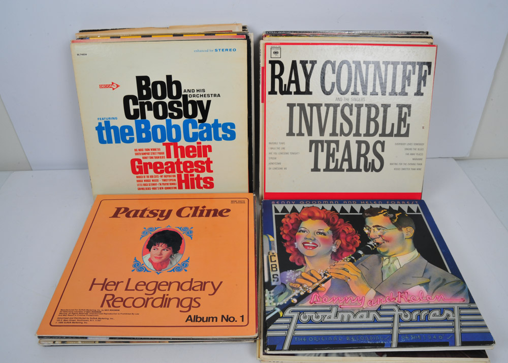 Collection of Country, Jazz, Vocalist Records