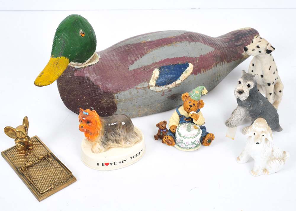 Grouping of Animal Figurines
