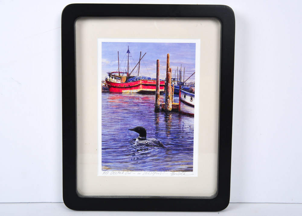 Signed Offset Lithograph