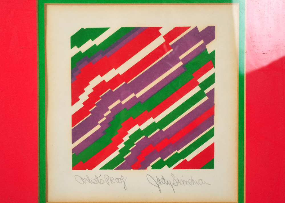 Original Signed Colored Lithograph