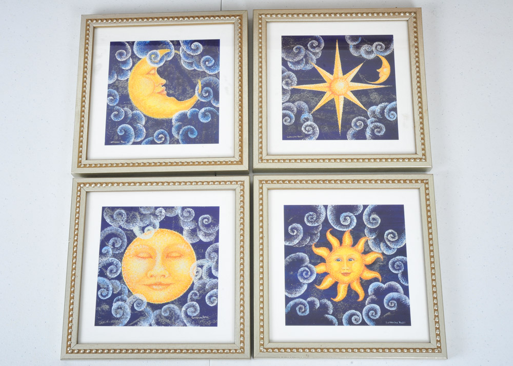 Grouping of Framed Offset Lithographs