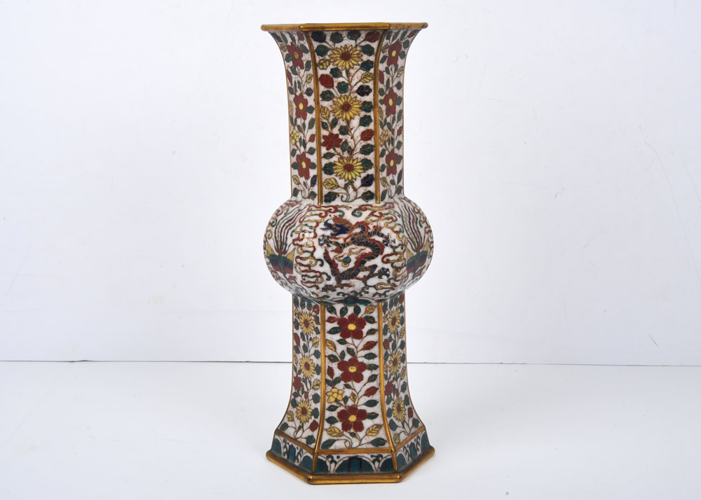 Early 20th Century Chinese Cloisonne Vase