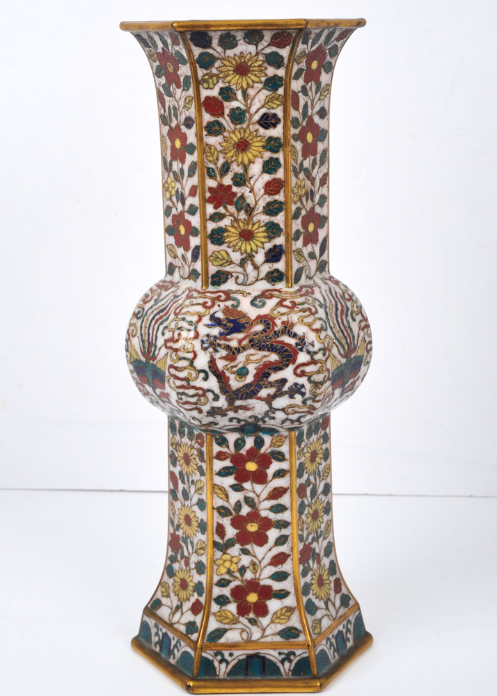 Early 20th Century Chinese Cloisonne Vase