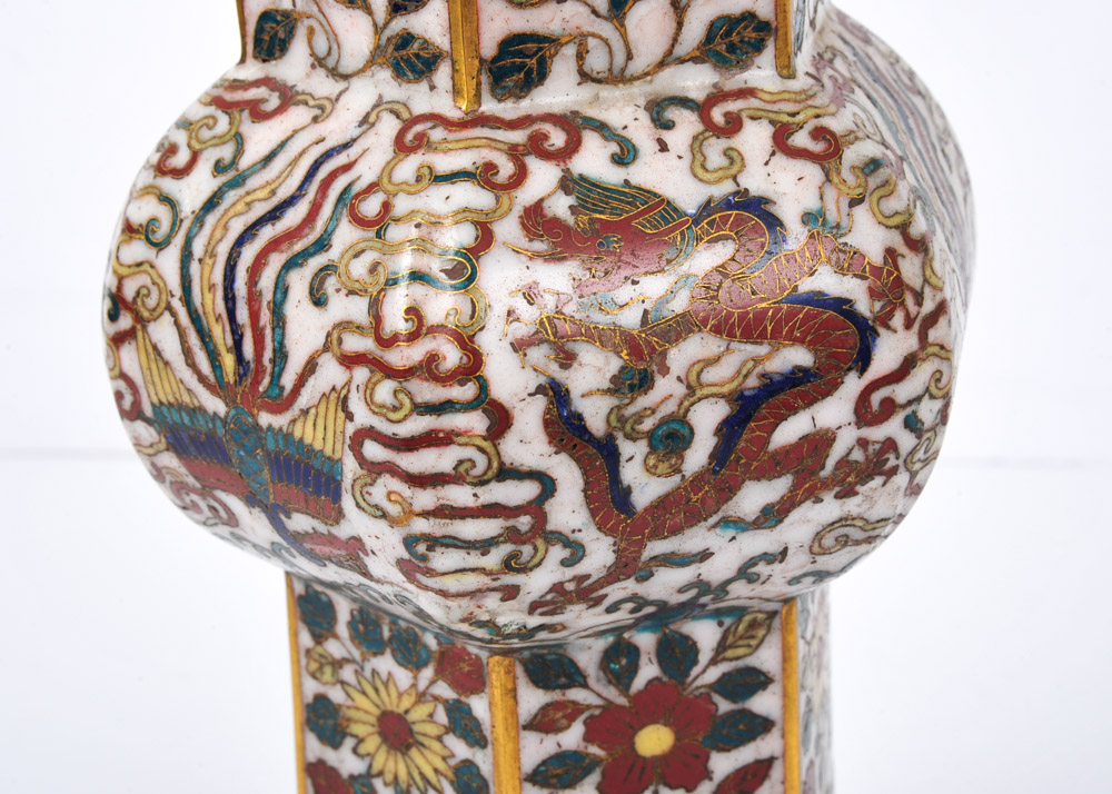 Early 20th Century Chinese Cloisonne Vase