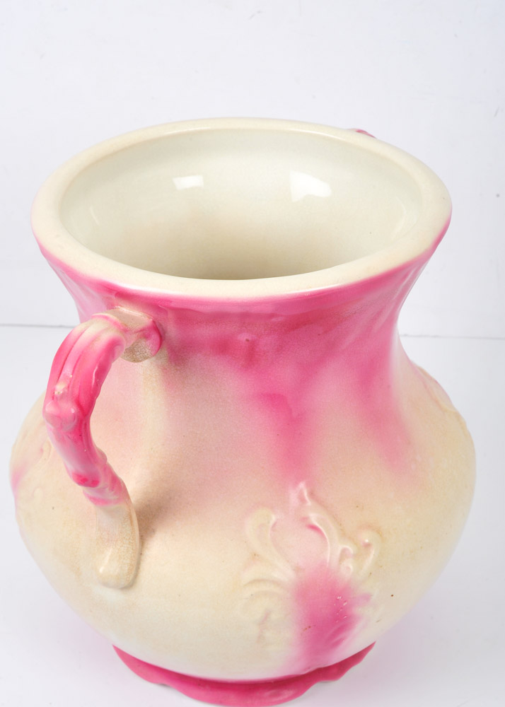 Vintage Wheeling Pottery LaBelle Lidded Pot