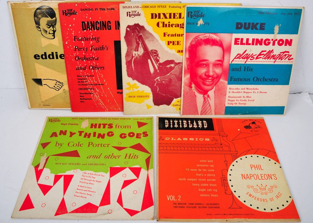 Vintage Jazz 78 RPM Records