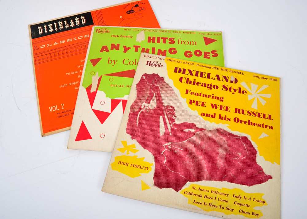 Vintage Jazz 78 RPM Records
