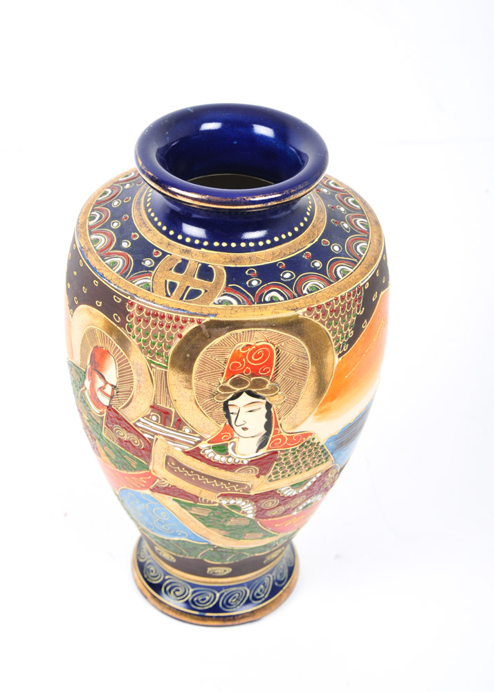 Quartet of Asian Inspired Vases