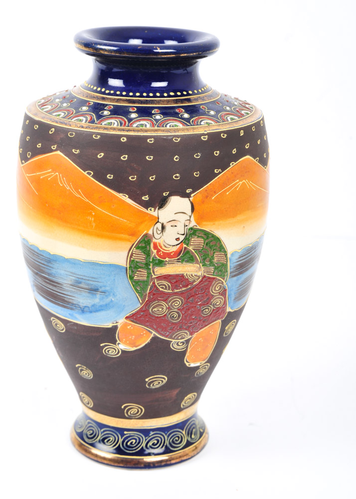 Quartet of Asian Inspired Vases