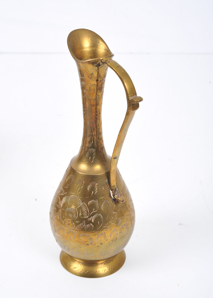 Grouping of Brass Accessories