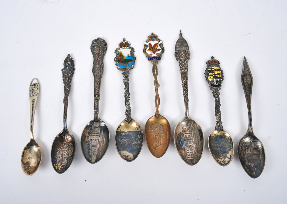Antique and Vintage Souvenir Spoons