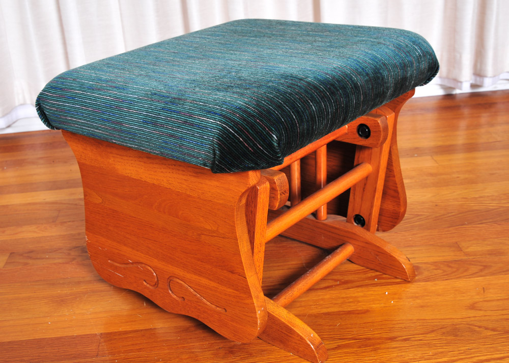 Wood Glider Rocking Chair