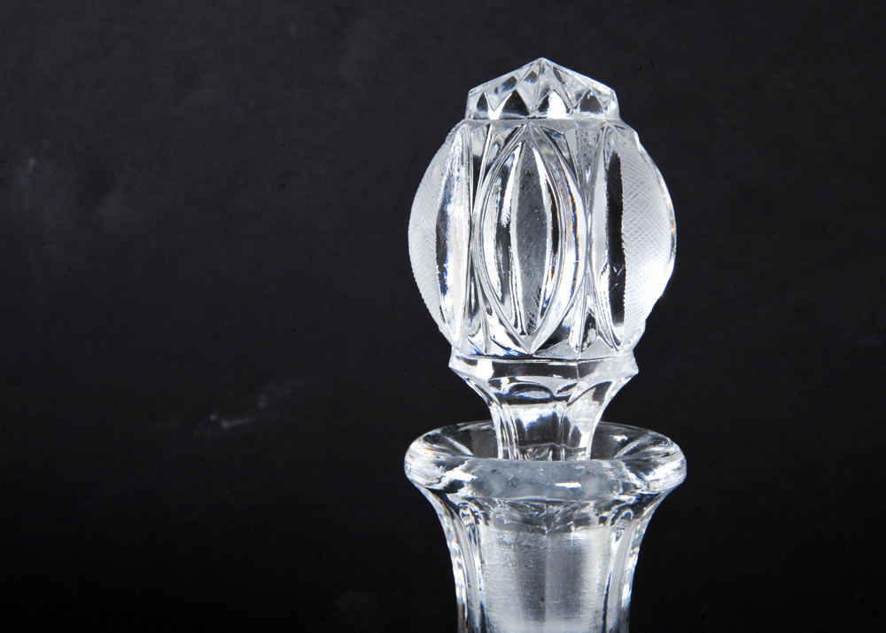 Pair of Glass Decanters
