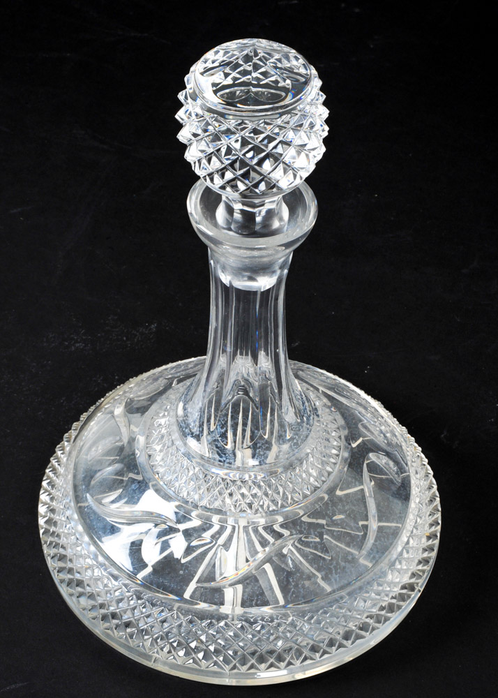 Pair of Glass Decanters
