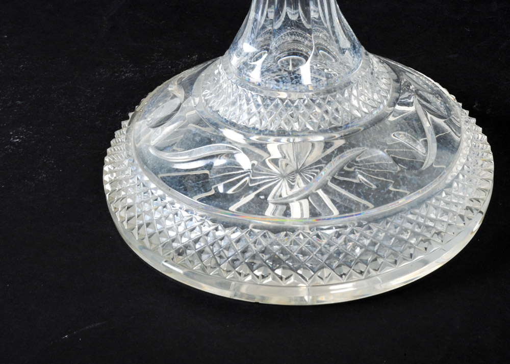 Pair of Glass Decanters