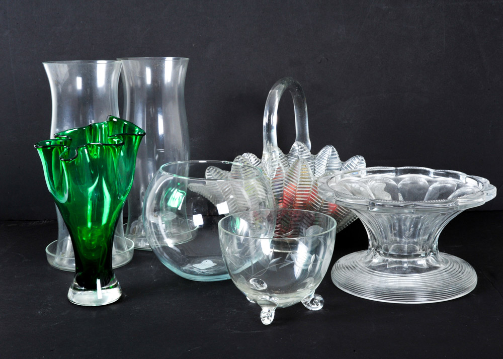 Decorative Glass Grouping