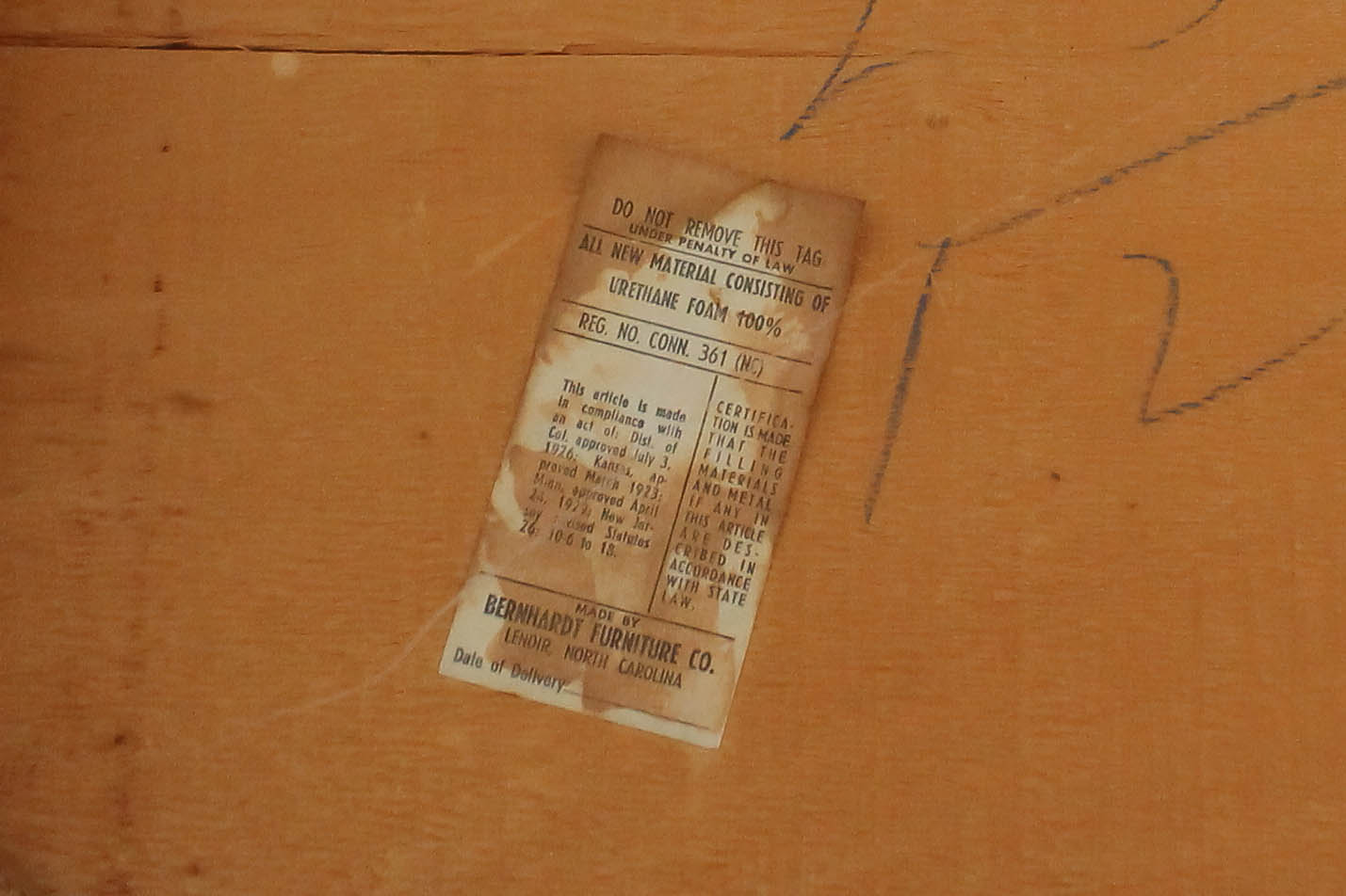 Set of Bernhardt Furniture Cane Dining Chairs