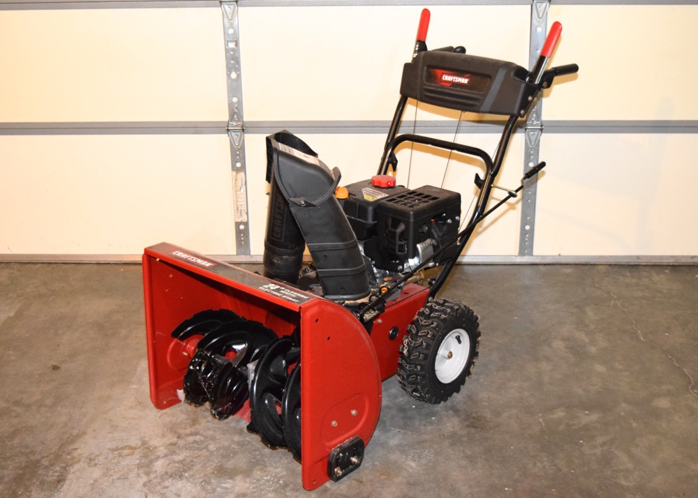 24" 179cc Craftsman Snowblower