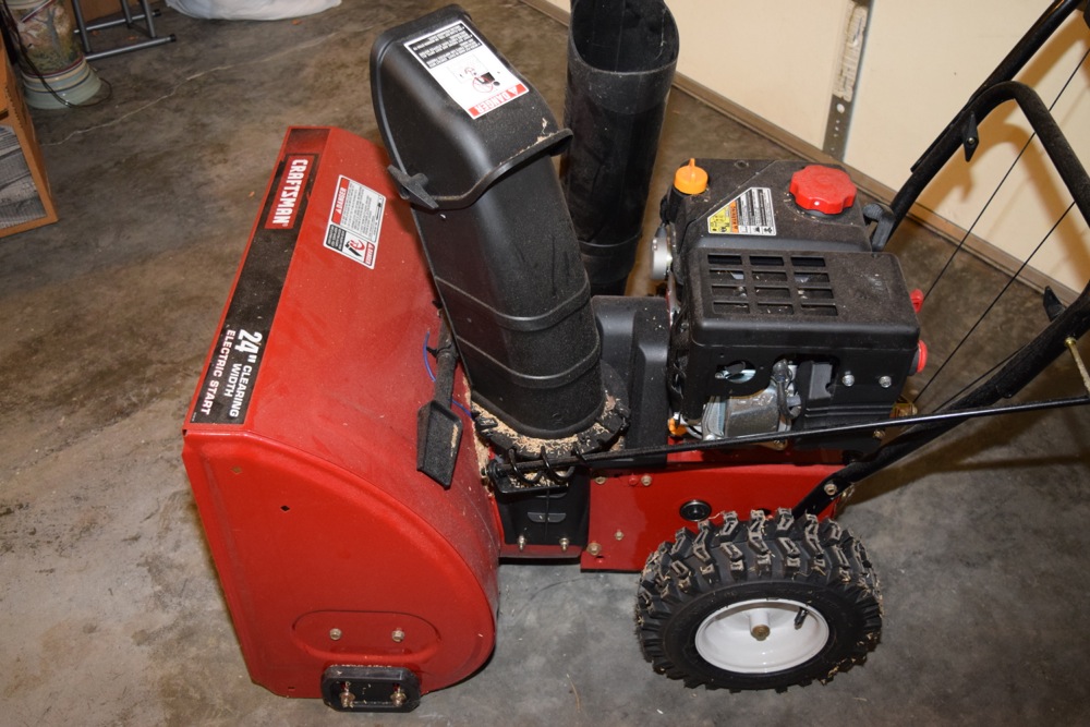 24" 179cc Craftsman Snowblower