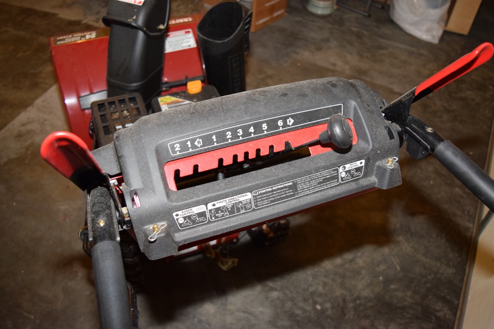 24" 179cc Craftsman Snowblower
