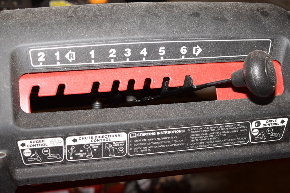 24" 179cc Craftsman Snowblower