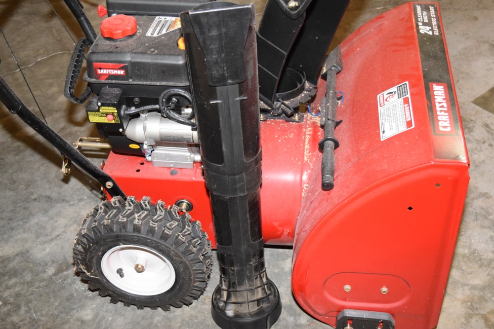 24" 179cc Craftsman Snowblower
