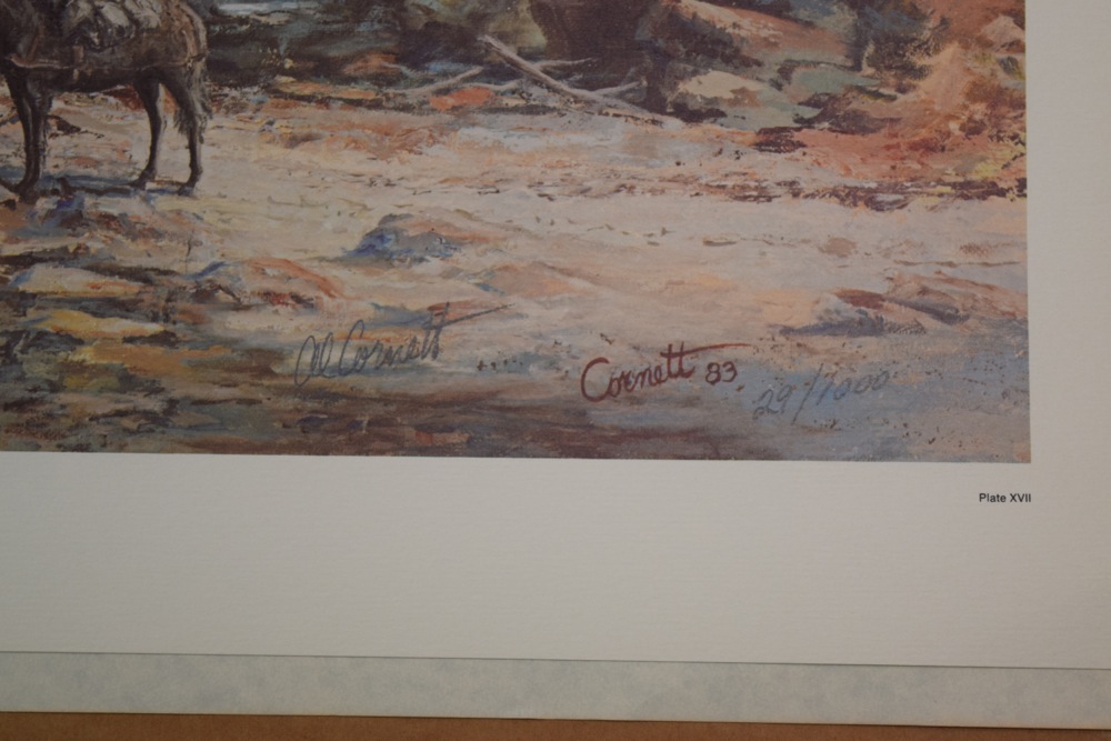 Signed Limited Edition Prints by Kentucky Artist Al Cornett