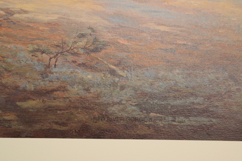 Signed Limited Edition Prints by Kentucky Artist Al Cornett