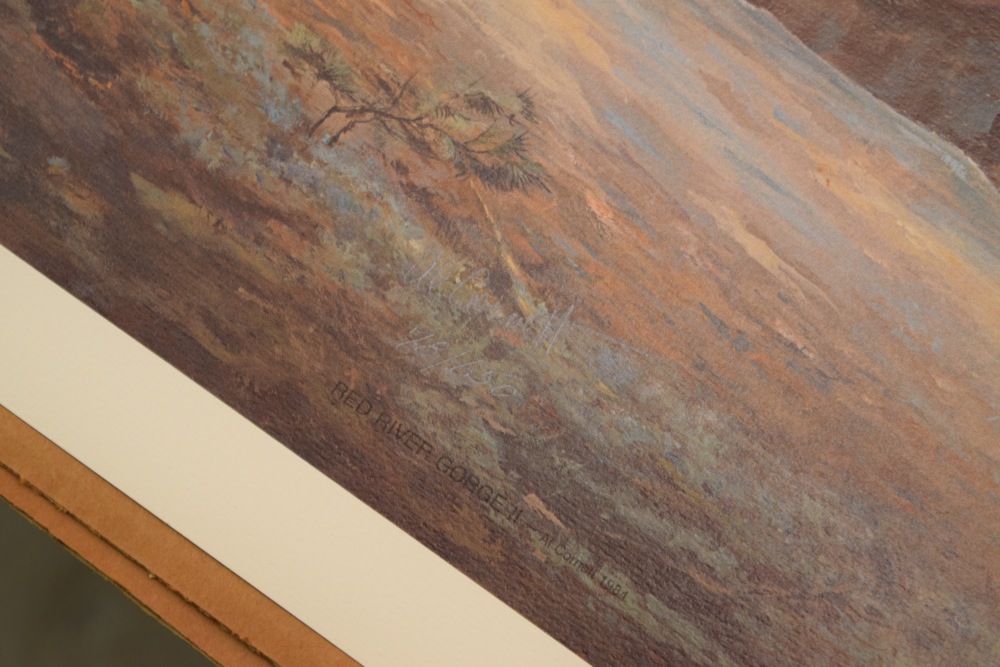 Signed Limited Edition Prints by Kentucky Artist Al Cornett