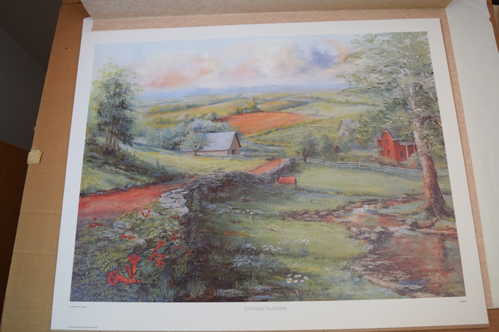 Signed Limited Edition Prints by Kentucky Artist Al Cornett
