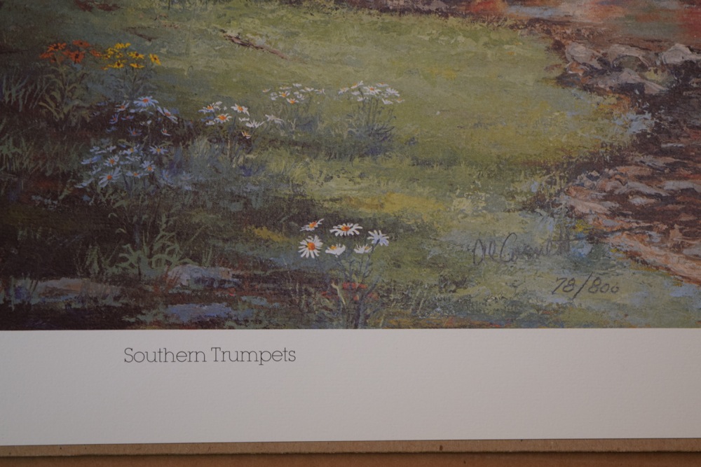 Signed Limited Edition Prints by Kentucky Artist Al Cornett
