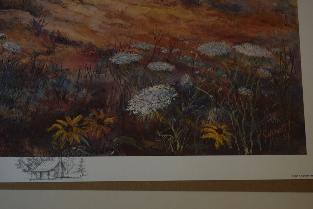 Signed Limited Edition Prints by Kentucky Artist Al Cornett