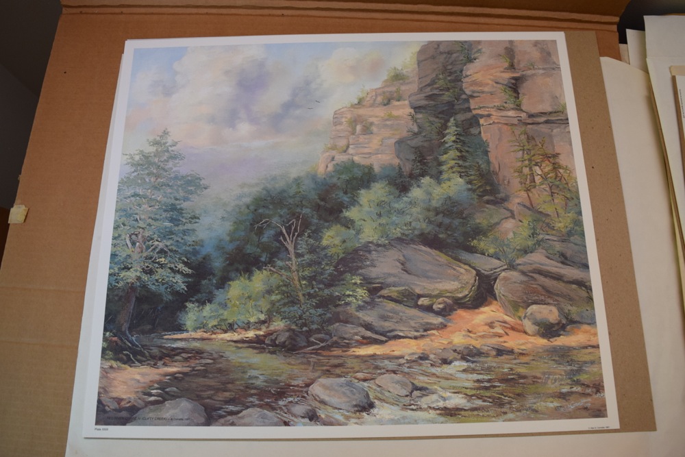Signed Limited Edition Prints by Kentucky Artist Al Cornett