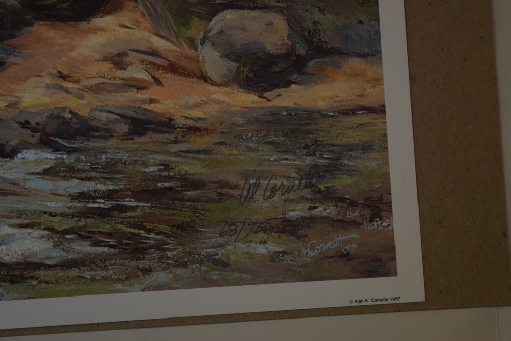 Signed Limited Edition Prints by Kentucky Artist Al Cornett