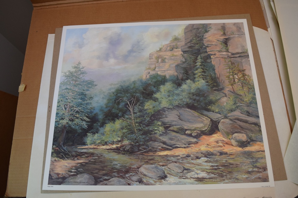 Signed Limited Edition Prints by Kentucky Artist Al Cornett